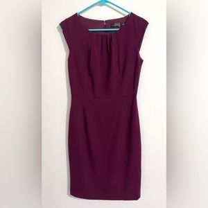 The Limited Purple Sheath Dress